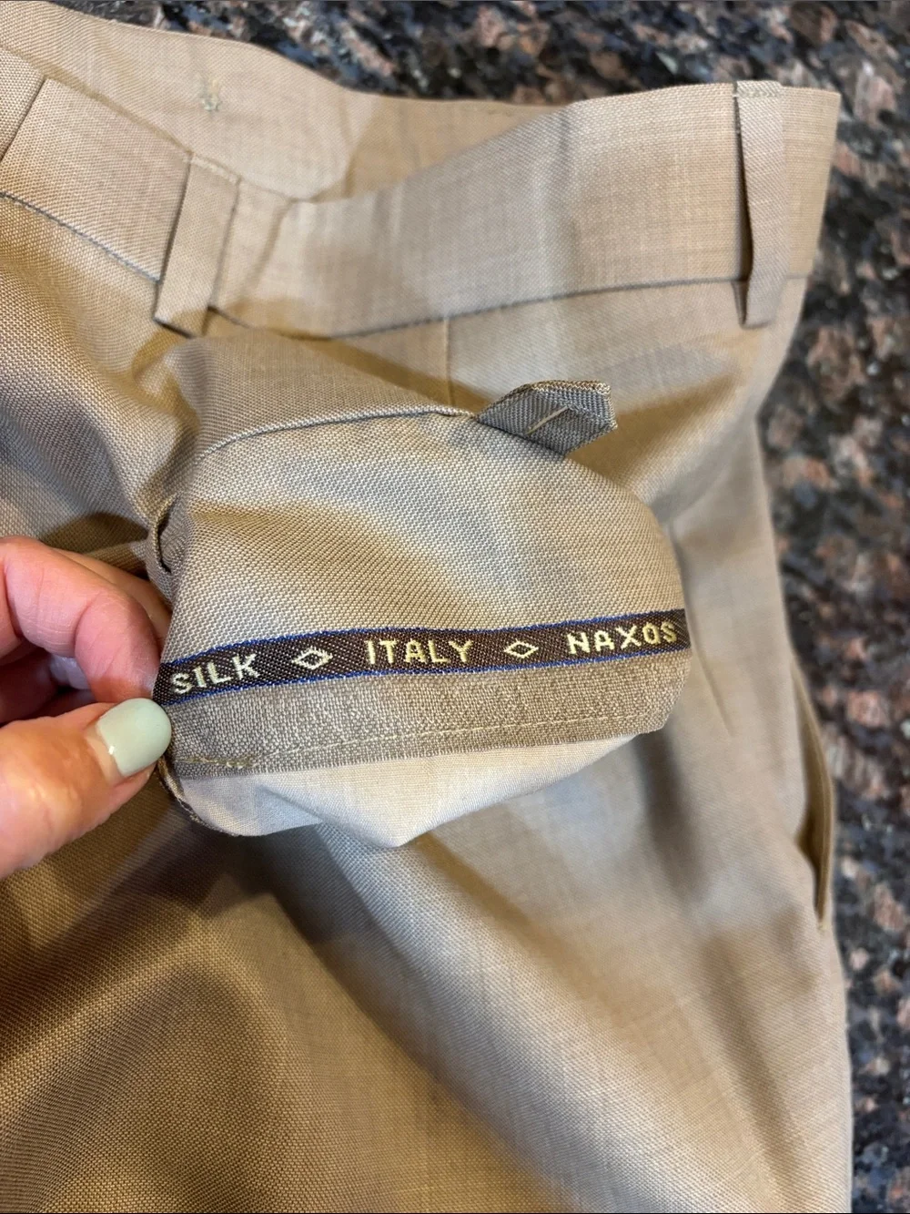 Custom made trousers